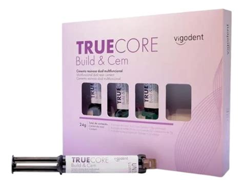 Kit Cimento Resinoso Truecore C4 Seringas Vigodent Dentalshop