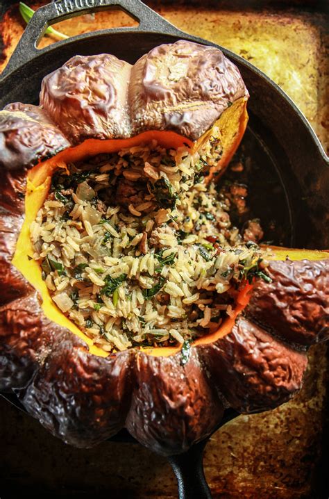 Stuffed Roasted Pumpkin Heather Christo