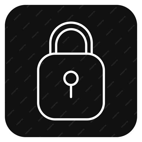 Premium Vector Padlock Vector Illustration