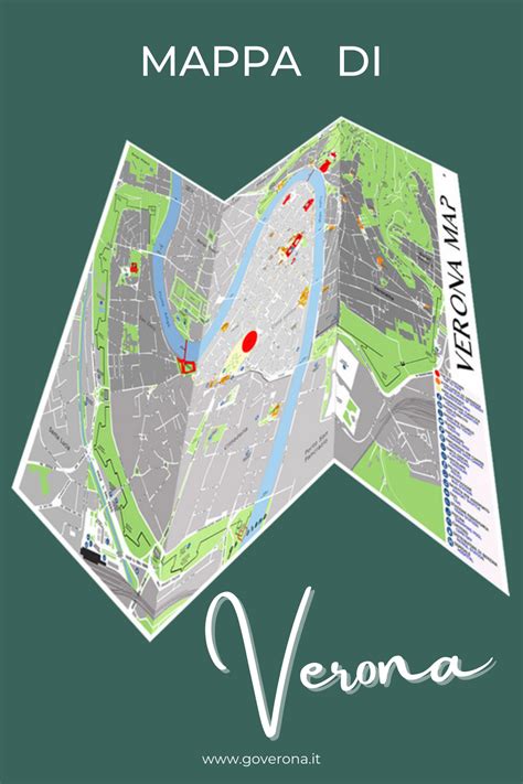 Mappa Turistica Di Verona Go Verona
