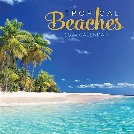 Amazon Tf Publishing Tropical Escapes Wall Calendar Large