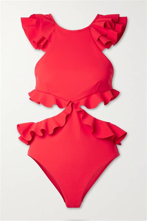 Butt Ruffle Bathing Suits Are The New Summer 2021 Swimwear Trend