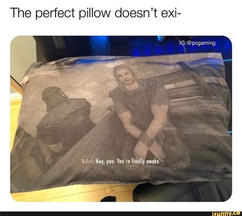 The Perfect Pillow Doesnt Exi Ruloí Hey You Youre Finally Uwuke