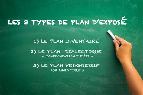 Comment faire un exposé 3 types de plans conseillés pour réussir un