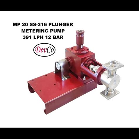 Jual Pompa Dosing Mp Ss Plunger Metering Pump Lph