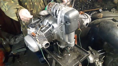 Двигатель мотоцикла Урал после капиталки. Строим кастом. - YouTube