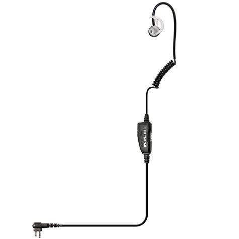 Intrepid 1 Wire Earpiece With Braided Cable Comm Tech Inc