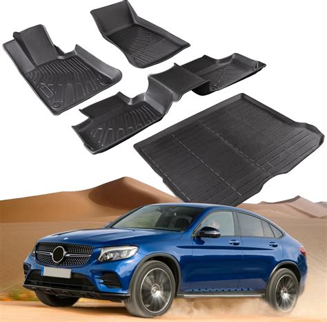 2024 2023 For Mercedes Benz Glc Floor Mats Trunk Mat All Weather Custom Fit