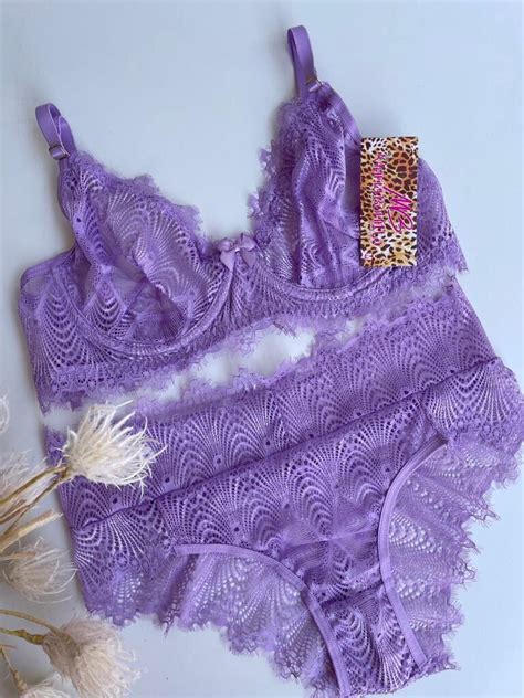 Comprar Conjunto de Calcinha e Sutiã todo em Renda Maria Sacoleira Lingerie