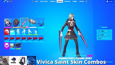 Vivica Saint Skin Combos Fortnite Battle Royale Youtube