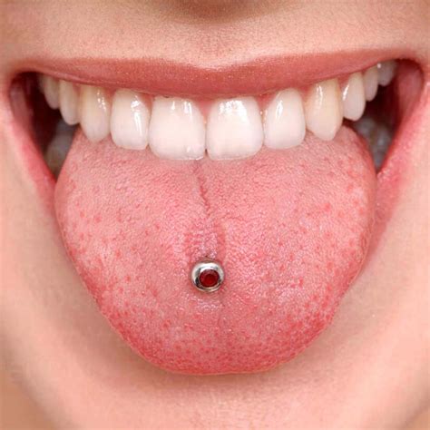 Worried You May Have An Infected Tongue Piercing Signs Symptoms And