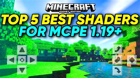 Top 5 Shaders For Mcpe 119 2022 Edition Best Shaders For Minecraft Pe 119 Gaming