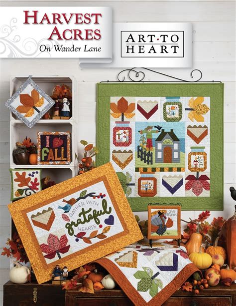 Harvest Acres On Wander Lane P Bom Pattern Sewing Applique