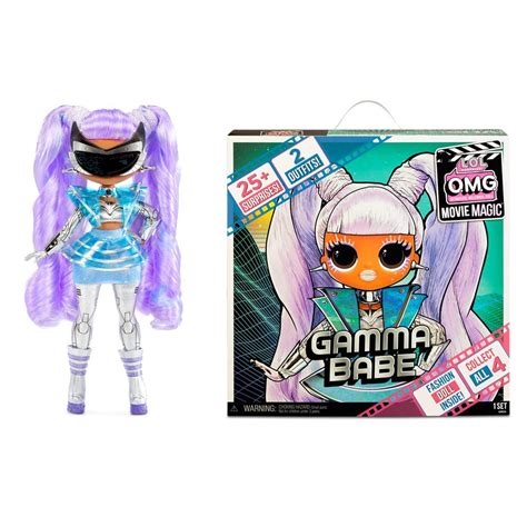 L O L Surprise O M G Movie Magic GAMMA BABE Fashion Doll With Surprises