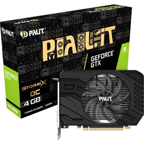 4GB Palit GeForce GTX 1650 SUPER StormX 4GB DDR6 - GTX 1650 ...