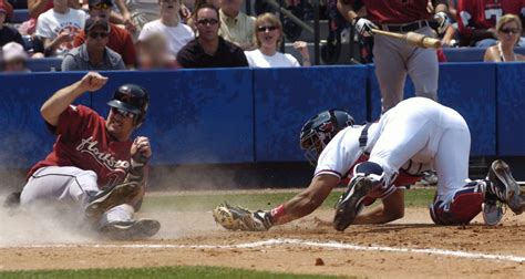 Gay Ball On Twitter Mmmm Catcher Is Packing Some Big Heavy Nuts While Holding Up That Ass