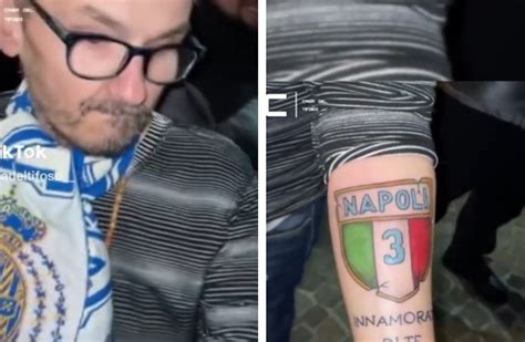 Si Tatua Il Terzo Scudetto Del Napoli