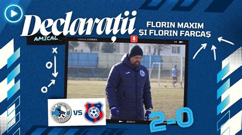 Declara Ii Florin Farca I Florin Maxim Dup Corvinul Fc Bihor