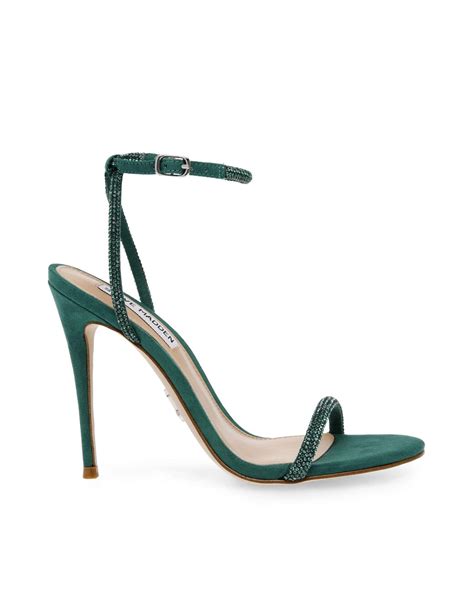 Steve Madden Heels Breslin In Green Lyst Uk