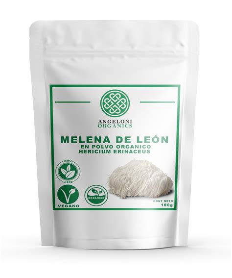 Hongo Melena De Leon Organico Gr Angeloni Organics Super