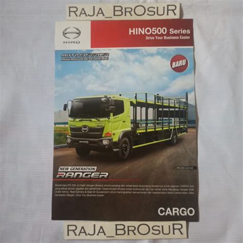 Jual Poster Brosur Hino 500 Series New Generation Ranger FG235JU Cargo