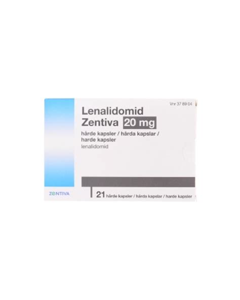 Lenalidomid Zent Kaps 20mg Apotek 1