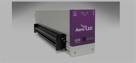 GEW Launch AeroLED A Fully Air Cooled UV LED Curing System Harveer