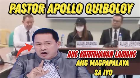 Pastor Apollo Quiboloy Ang Katotohanan Lamang Ang Magpapalaya Sa Iyo