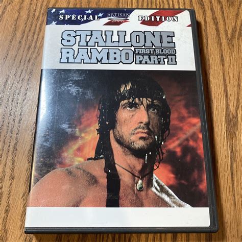 Rambo First Blood Pt Dvd Ebay