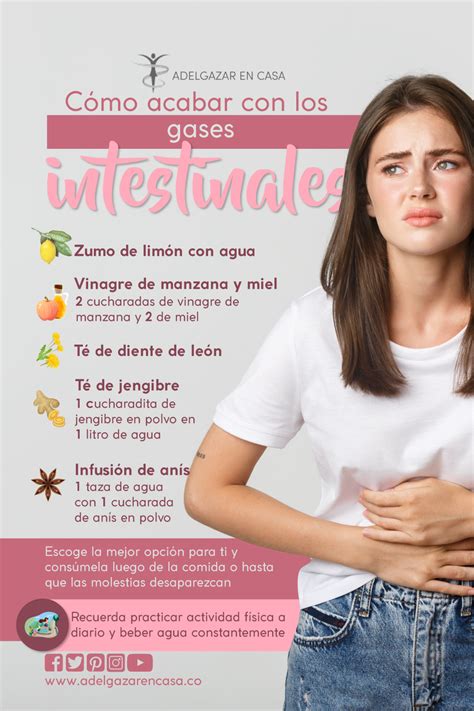 Consejos Para Eliminar Los Gases Intestinales Infografia