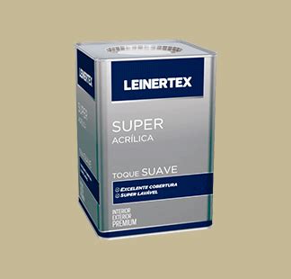 Tinta Leinertex Premium Toque Suave Palha L S O Jorge Shopping Da