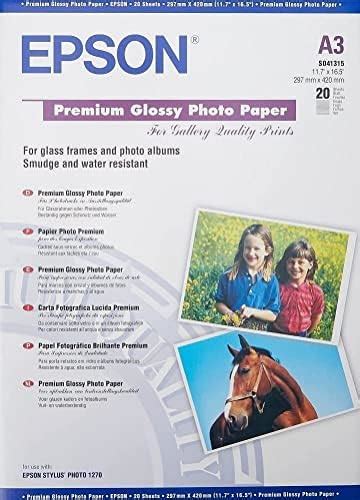 Epson Premium Glossy Photo Paper Papel fotográfico Amazon es