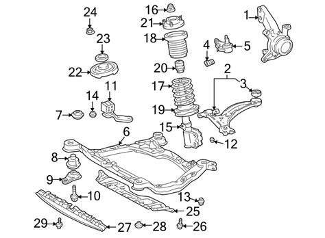 1998 TOYOTA CAMRY Suspension Strut Mount Front 4860333021 Toyota