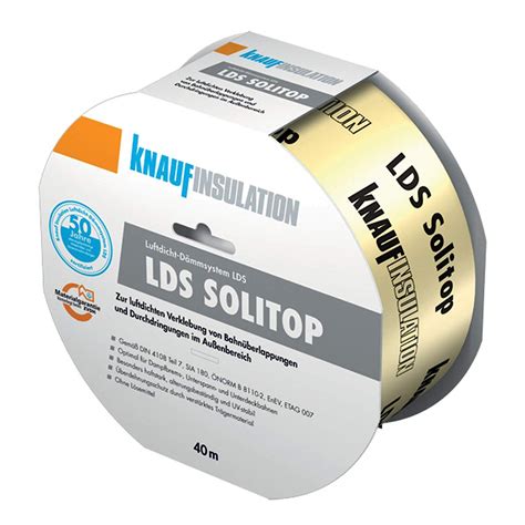 Knauf Insulation Lds Solitop Klebeband M Amazon De Baumarkt