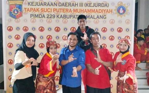 Raih Tiga Medali Emas Tapak Suci SMK Malvocs Juara Kejurda Kabupaten