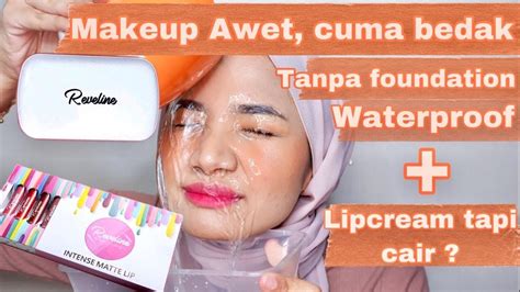 Review Reveline Bedak Tahan Air Dan Intense Matte Lipcream Murah Banget