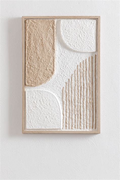 Cuadro Decorativo En Relieve 40x60 Cm Guerliot SKLUM