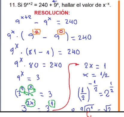 Ecuaciones Exponenciales Ejercicios Resueltos