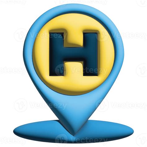 3d Hotel Pin 23360056 Png