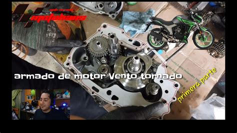 Armado De Motor Vento Tornado Primera Parte Youtube