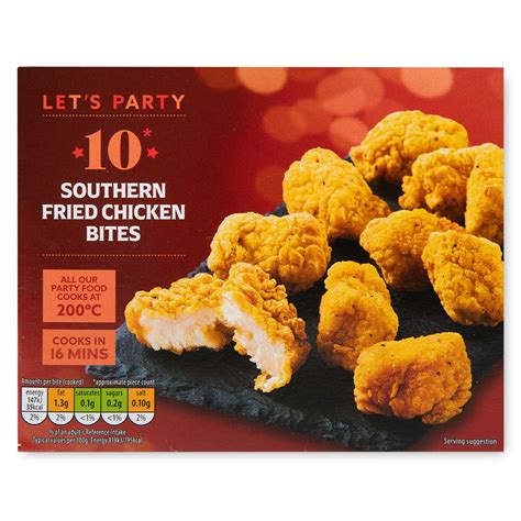 Southern Fried Chicken Bites 190g 10 Pack Let S Party ALDI IE