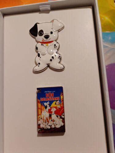 Walt Disney Classic 101 Dalmatians 60th Anniversary Vhs And Pin Set Nib 4543817533