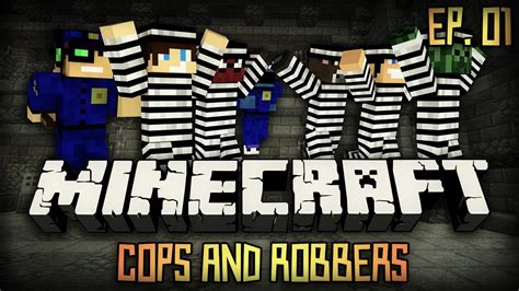 Minecraft Cops N Robbers Podwójnie pasiasty Ep 01 YouTube