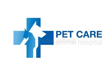 Veterinary Cross Logo Stock Vector Illustration Of Animals 9100732