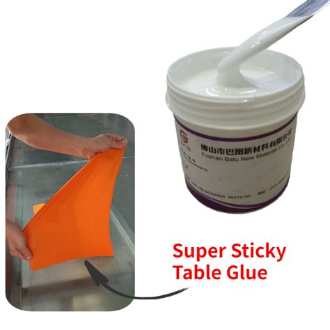 Adhesive Table Glue Table Gum For Screen Printing Buy Table Glue Water Based Table Adhesive