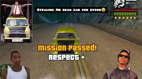 Stealing Mr Bean Car For Ryder Tamil Gameplay GTA San Andreas Tamil