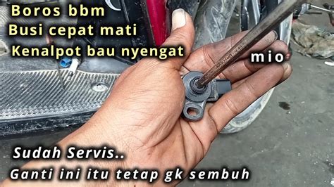 Motor Injeksi Boros Bbm Brebet Busi Cepat Mati Ini Penyebab Nya Mio