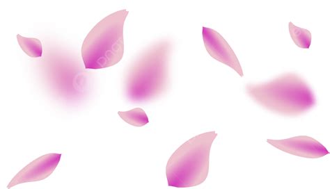 Rose Petal Vector Hd Png Images Purple Floating Petals Rose Purple