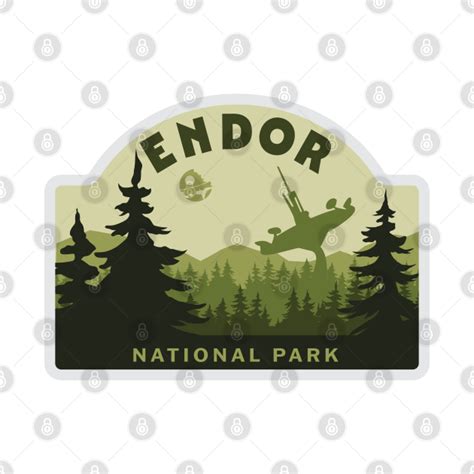 Endor National Park Star Wars T Shirt Teepublic