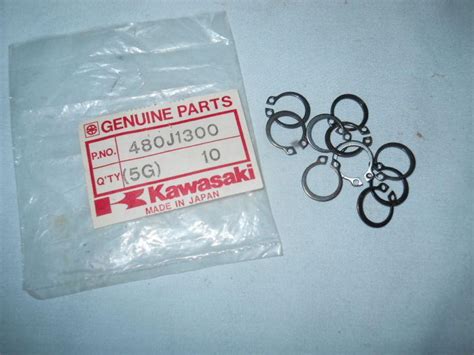 Sell Nos Kawasaki Circlips Lot Buy Kdx Kx Kz Ke Kaf J Mm In